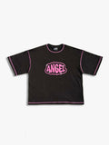 Angel Tee Black/Pink