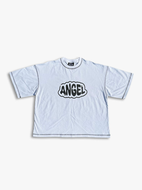 Angel Tee White/Black
