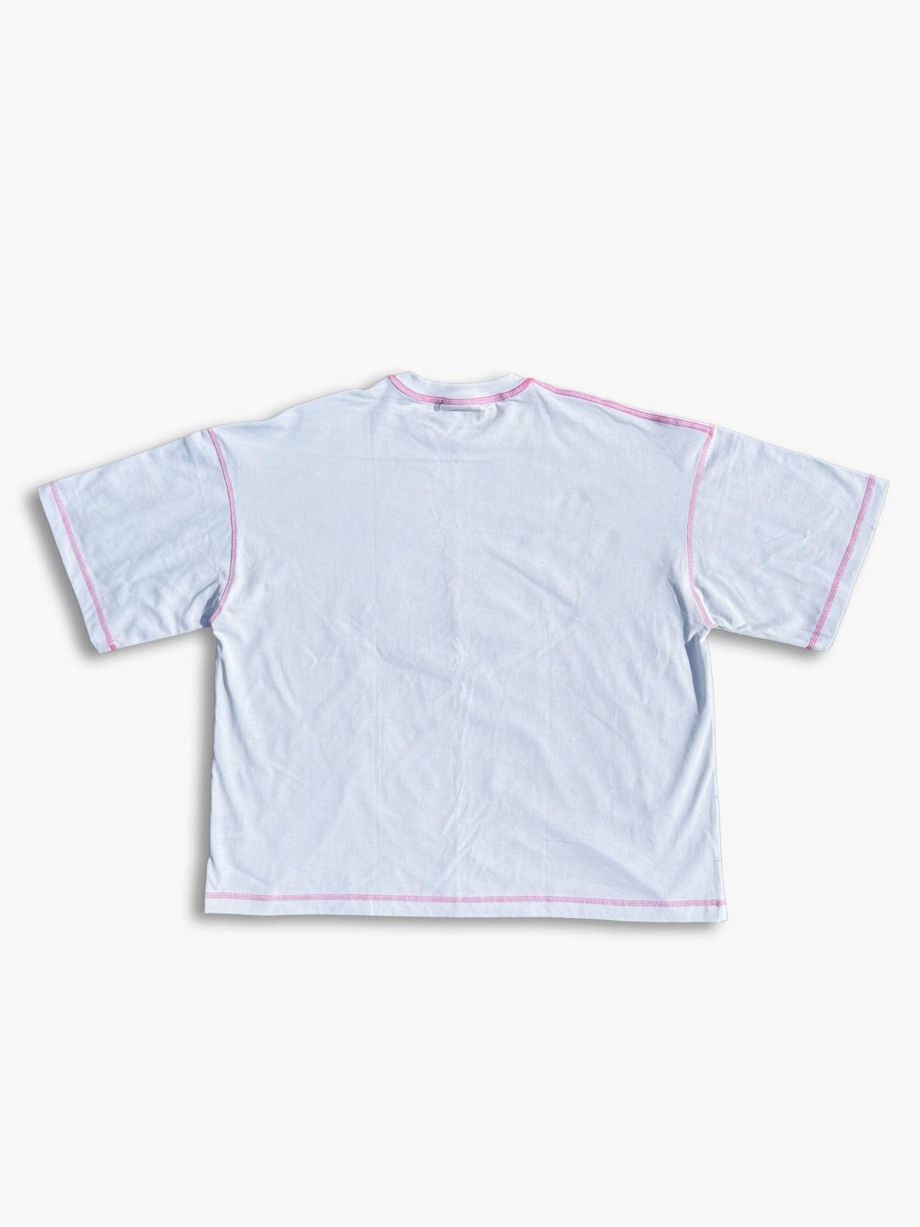 Angel Tee White/Pink